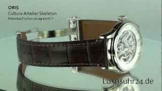 Oris Culture Artelier Skeleton 734 7591 40 51 5 21 70 FC luxusuhr24 Ratenkauf ab 20 EuroMonat [upl. by Richara]