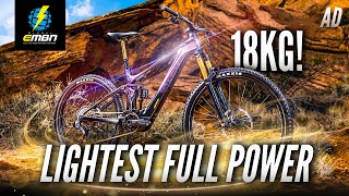 The Worlds Lightest Full Power EMTB  All NEW 2023 Giant Trance X Advanced E Elite [upl. by Aeret]