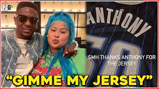 Boosie GETS HEATED with Smiley from Baddies East for STEALING his Jersey at the Hawks Game [upl. by Gregorio]