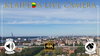 Klaipeda Live Camera Ch1 4K🎦Tiesioginė transliacija [upl. by Skipton309]