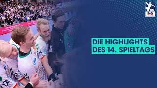 Der 14 Spieltag in der LIQUI MOLY HBL  Die Highlights [upl. by Ahseenak]