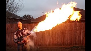 DIY Flame Thrower For Under 50 [upl. by Moss]