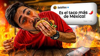 Probé el Taco más Picante de México [upl. by Billie]