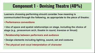 GCSE Drama Devising Component 1 [upl. by Oicnedif]