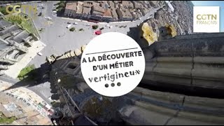 A la découverte dun métier vertigineux – cordiste à sauver du patrimoine [upl. by Neelyar769]