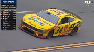 Michael McDowell Pole Qualifying Lap  2024 Geico 500 [upl. by Kirad]