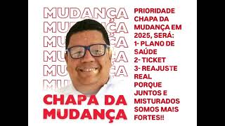 PRIORIDADE CHAPA DA MUDANÇA EM 2025 SERÁ 1 PLANO DE SAÚDE 2 TICKET 3 REAJUSTE REAL [upl. by Ellerud]