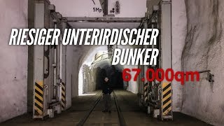 LOST PLACES  Riesige unterirdische Bunkeranlage  67000qm  URBEX  Project History  deutsch [upl. by Teeter]