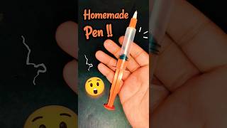 DIY Homemade Injection Pen 🤓🧡 shorts [upl. by Geerts343]