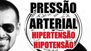 Pressão Arterial Hipertensão pressão alta e Hipotensão  Sistema Cardiovascular  VideoAula 055 [upl. by Acire437]