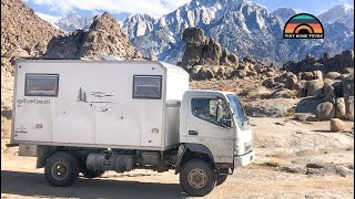 Fuso 4x4 Expedition Vehicle Tiny House  Fully Self Contained Overland Truck [upl. by Ennybor]