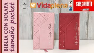 Biblia de mujer FORMATO POCKET versión Reina Valera 60 ideal para la cartera  Reseña de VIDA PLENA [upl. by Gnok]