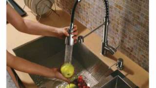 Pull Down Kitchen Faucet VIGO brand VG02003ST [upl. by Pandich806]