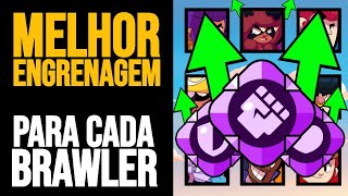 ESSAS SÃO AS MELHORES ENGRENAGENS PARA CADA BRAWLER DO BRAWL STARS Caminho de Troféus [upl. by Ysied]