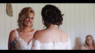 Lesbian Wedding Film  Amy and Penelope 🌈💍 lgtbt lgbtq gay lesbian wedding [upl. by Aicemak]