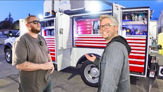 Custom 225K Mobile Work Truck Entire Shop on wheels [upl. by Nylannej]