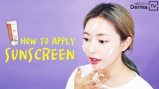 A Guide To Apply Sunscreen Properly 🌞 [upl. by Ielhsa]