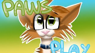 PAWS AND PLAY animation meme FLASH WARNING [upl. by Nahtannhoj]