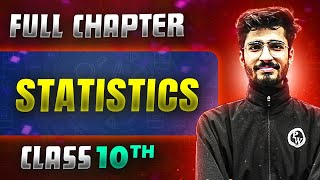 Statistics FULL CHAPTER  Class 10th Mathematics  Chapter 13  Udaan [upl. by Alver184]