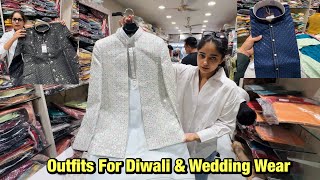 Diwali Outfits amp Wedding Wear in Budget  Men’s Kurta pyjama  Kurta Jackets amp Complete Ethnic Wear [upl. by Ecirtnahs]