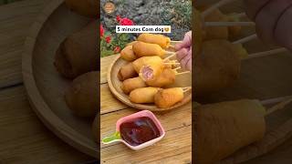 5 Minutes Corn Dog🤤 [upl. by Dranreb]