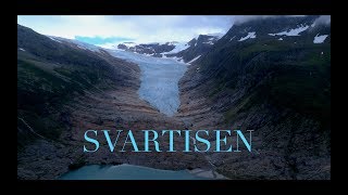 Largest glacier in Northern Norway  SVARTISEN drone 4K [upl. by Nibor251]