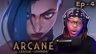 JINX 🤯😱  ARCANE 1x4 Reaction [upl. by Krusche]