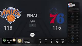 New York Knicks  Philadelphia 76ers Game 6  NBAPlayoffs presented by Google Pixel Live Scoreboard [upl. by Eedissac316]