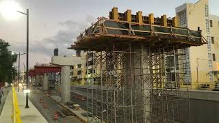 La La gran obra del monorriel Avenida la carrera avenida la carrera Santiago ￼￼￼￼￼￼🇩🇴 [upl. by Pish]