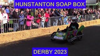 Hunstanton Soap Box Derby 2023 featuring music by Vex at the Bandstand [upl. by Irret807]