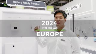 EN Growatts Product Showcase at Intersolar Europe 2024 Product Introduction [upl. by Asylla]