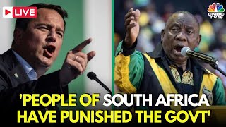 South Africa Elections 2024 LIVE  John Steenhuisen Vs Ramaphosa  ANC  Democratic Alliance N18G [upl. by Kissie]