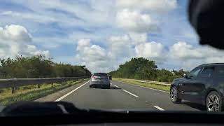 Launceston to outside Newquay Cornwall Timelapse [upl. by Adelia]