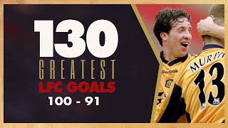 130 GREATEST LIVERPOOL GOALS  10091  Fowler Suarez amp Collymores winner [upl. by Paine]