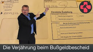 Die Verjährung beim Bußgeldbescheid  EXPERTEHILFT mit Rechtsanwalt Frank Hannig [upl. by Prentice]