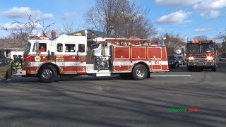 2016 North BabylonNY Fire Department Santa Run 121016 [upl. by Enitsenrae]