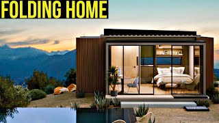 Affordable Folding PREFAB HOMES You Can Buy Right now [upl. by Fredkin114]