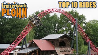 Top 10 Rides at Freizeitpark Plohn  El Toro or Dynamite [upl. by Neuburger222]