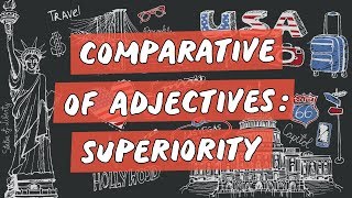 Comparative of Adjectives Superiority  Brasil Escola [upl. by Atived]