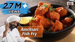 Amritsari Fish Fry  Dhaba Style Fish Fry  Crispy Fried Fish Recipe in Hindi  FoodFood [upl. by Rimaa]