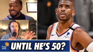 Could Chris Paul Honestly Play Until Hes 50  JJ Redick and Mikal Bridges Explain CP3’s Longevity [upl. by Oiliduab804]