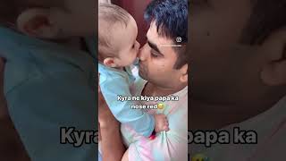 Kyra Ne Papa Ko Noddy Bana Diyacutebaby youtubeshorts viralvideo reelsvideo trending kyra [upl. by Eesyak534]