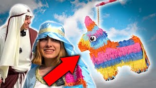 Sorprendo a los chinos con piñatas mexicanas  Terminan rompiéndolas 😂 [upl. by Watkins]