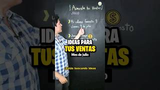 Ideas para AUMENTAR las Ventas en tu Negocio ✔️ negocios ventas clientes [upl. by Halet]