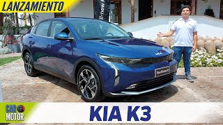 KIA K3 2024🚗 EL REEMPLAZO DEL KIA RIO😲 Car Motor [upl. by Nyleek]