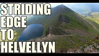 STRIDING EDGE TO HELVELLYN  Step by step [upl. by Fahy]