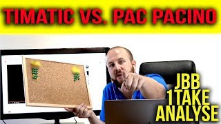 TIMATIC vs PAC PACINO  JBB 2018 OneTakeAnalyse  8telFinale 28 [upl. by Gnuoy554]