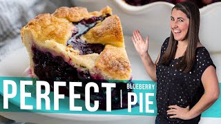 How to Make Perfect Blueberry Pie  The Stay At Home Chef [upl. by Drummond]