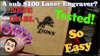 Tested A Micro Laser Engraver under 100 bucks [upl. by Oicnedurp335]