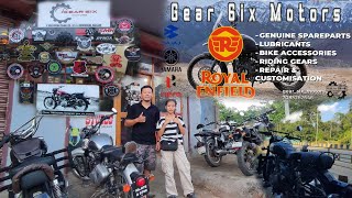 Visiting Gear 6ix Motors Royal Enfield workshop royalenfield dimapur nagaland [upl. by Anit426]